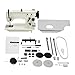 ARPITUYN Industrial Sew Machine, 2000 Stitches/min Cast Iron Heavy Duty Sewing Machine with Accessory Kit and Adjusting Stitch Clamp, Straight Stitch Sewing Machine for Enthusiasts & Beginners