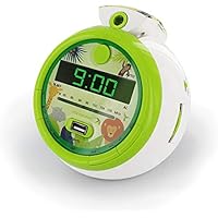 Metronic 477030 - Radio Reloj Despertador Digital para niños,
