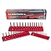 Hansen 3pc. SAE Socket Tray Set