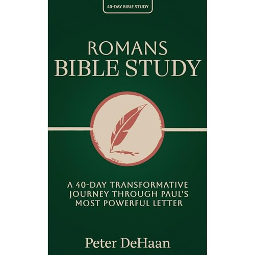 Romans Bible Study Audiolibro Por Peter DeHaan arte de portada
