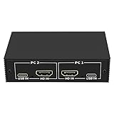 SIMPLITÉ : contrôlez deux appareils avec un seul clavier et une souris pour plus de confort dans votre espace de travail *