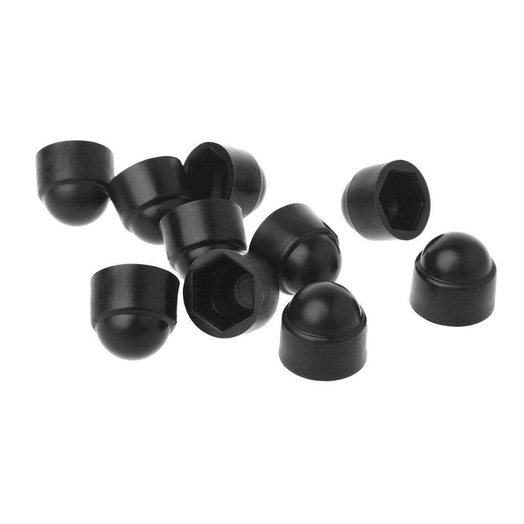 Fatteryu M12 10Pcs M6 M8 M10 Bolt Nut Dome Protection Cap Covers Exposed Hexagon Plastic