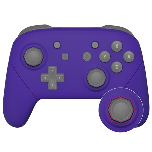 Coque Nintendo Switch Pro violette eXtremeRate avec trou de joystick octogonal