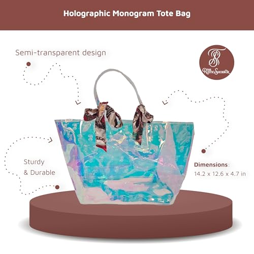 | Konor Monogram Collection Tote Bag | Durable Scratch-Resistant Large Tote Bag | Travel Tote Bags2