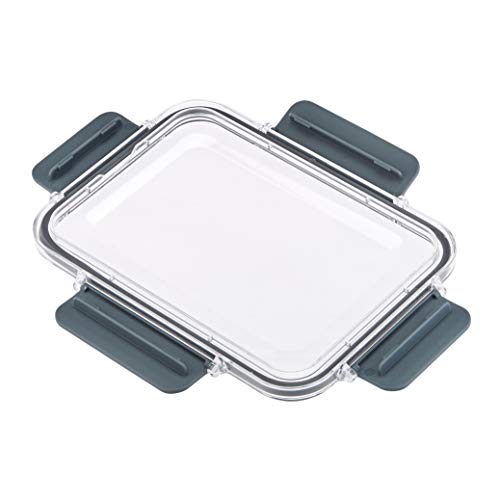 Amazon Basics Tritan Plastic Food Storage Containers with Airtight Locking Lids, 11 Containers, Clear, 22-Piece Set view 3