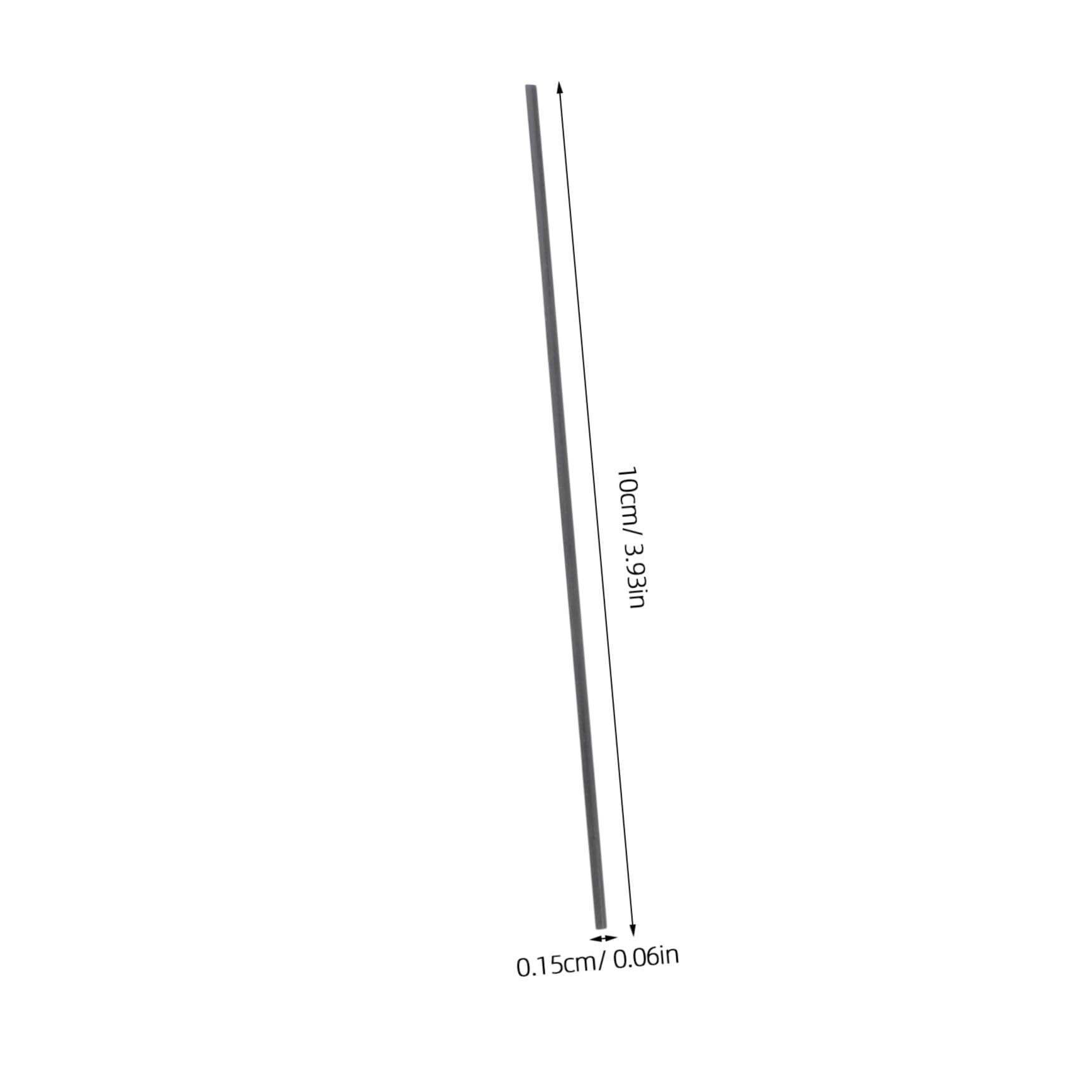 ULTECHNOVO Graphite Mixing Rods 10 Carbon Graphite Sticks for Coffee Bar Metal Casting Laboratory Use Stirring Tools