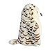 Aurora® Eco-Friendly Eco Nation™ Owl Stuffed Animal - Environmental Consciousness - Recycled Materials - White 8 Inches