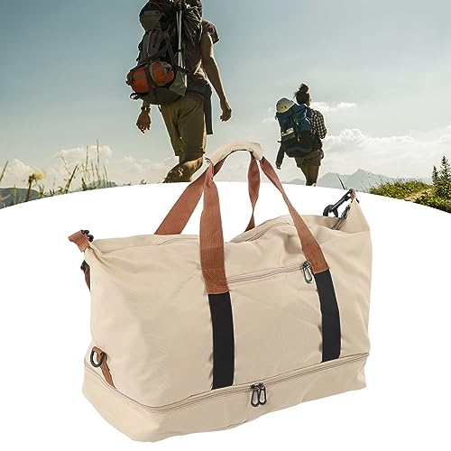 PerGar Travel Duffel Bag, Dry Wet Separated Sports Gym Bag, Shoulder Weekender Overnight Bag, Large Capacity Duffle Bag for Travel, Men Women Duffle Bag 6