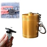 Efficient Security Magnet Deactivator Indoor or Outdoor Multi Use Tools,Magnet Metal Hook for Clothing Stores No Garment Damage,Powerful Deactivator Magnetizer (Golden)