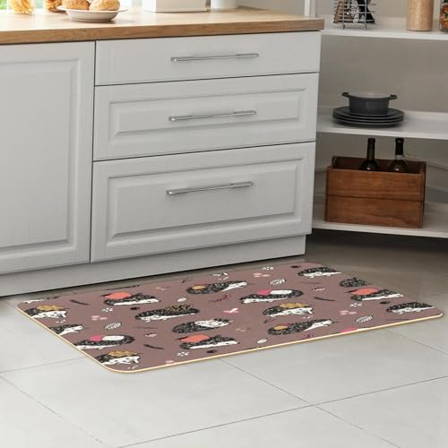 Alfombrillas de cocina absorbentes para evitar resbalones VAPOKF 7