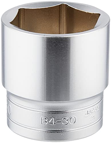 京都機械工具(KTC) ソケット 6角 B430 対辺寸法:30×差込角:12.7×全長:42mm