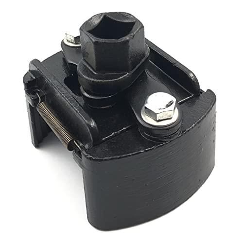 DEVMO Universal Oil Filter Wrench, Adjustable 2 Jaw Fuel Remover 60mm-80mm Removal Tool Cap