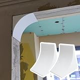 Kit de 2 Piezas para Arco de Puerta en Pared de Yeso/Pladur, Moldura de Arco Universal(23.5x23.5x23.5cm (9.3x9.3x9.3"))