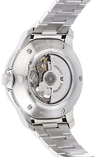 Maurice Lacroix Men's PT6388-SS002-430-1 Pontos Analog Display Swiss Automatic Silver Watch2