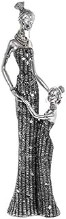 Leonardo Masai African Lady Mother & Child 40cm Figurine Ornament Statue