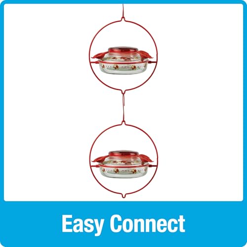 Nature'S Way DTHF1 Bird Products Decorative Glass Top-Fill Hummingbird Feeder thumb #3