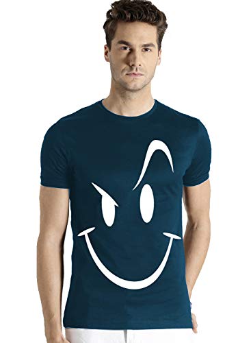 Image of ADRO Men's Solid Regular Fit T-Shirt