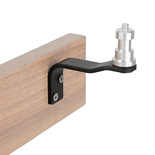 Soporte L con tornillo 1/4 para montaje estable en pared o mesa 4