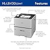 Brother HL-L8430CDWT Business Color Laser Printer with Low-Cost Printing, Wireless Networking, and Dual Paper Trays