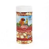 Kaytee Fiesta Papaya, Peanuts And Mango Treat For All Pet Birds, 10-Oz Jar