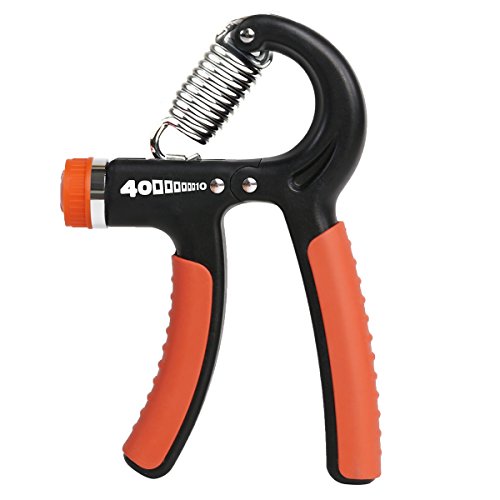 Liomor Hand Grip Strengthener, Hand Exerciser for Hand Rehabilitation Exercising, Pianists and Athletes Adjustable Resistance 22 to 88 Lbs