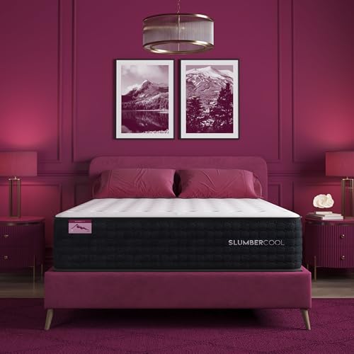SlumberCool 3Z 12" Queen Mattress - Medium - Contouring Memory