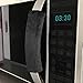 OUGAR8 Microwave Door Handle Covers,Keep Your Kitchen Appliance Clean from Smudges, Fingertips, Drips, Food Stains, Perfect for Oven(6" L3.5 W,Black)