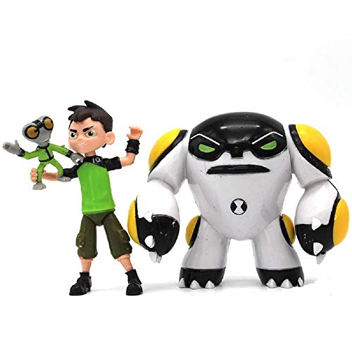 Cuisine Ace Ben 10 Action Figures – 9-Piece Ben10 Figurine Set Includes Four Arms, Grey Matter, Kineceleran, Diamondhead, Tennyson Safe And Durable #TOP2