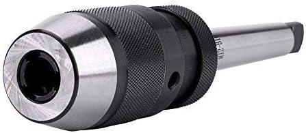 Keyless Lathe Drill Chuck 1-13mm 1/2" Steel Self-Tightening and Arbor