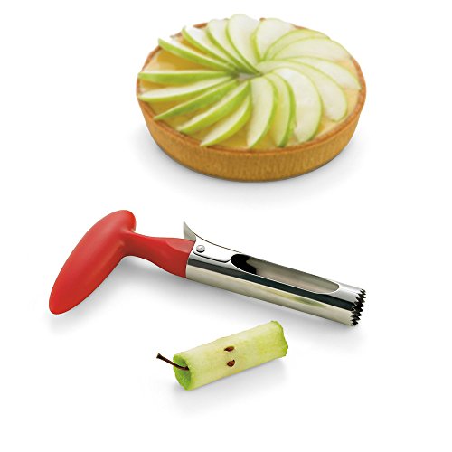 Akiro Apple Corer, Stainless Steel Kitchen Gadget Tool Fruit Seeder Core Remover Fruit Vegetable Tools Apple Pear Corer Easy Twist Fruits Tools Core Seed Remover #TOP1