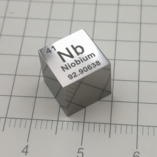 Niobium cube 10mm résout les erreurs de mesure en laboratoire de chimie