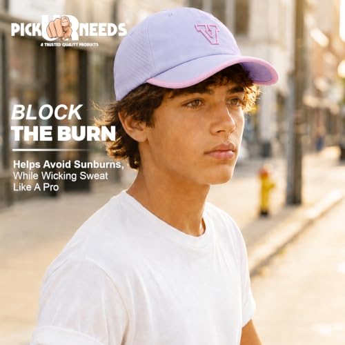 Image of Pick Ur Needs Unisex Sports Baseball Cap Breathable Quick-Dry Summer Cap with Adjustable Strap