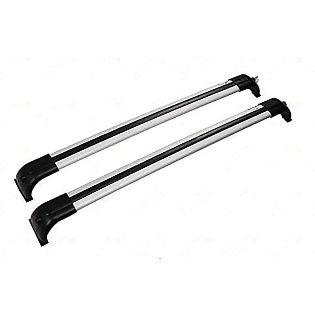 Coche Barras de Techo Portaequipajes para Discovery 4 LR4 2010-2016, 2 Piezas Aluminio Transporte de Carga Barra Transversal de Equipaje AnticorrosióN Rieles Equipaje