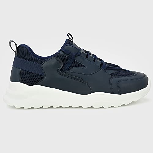 Image of Cruiser Mens Trainers Fashion Chunky Shoes| Lightweight Comfy Breathable Gym Sneakers | Walk Tall in Comfort - Block Heels for Day to Night |Comfortable Sports Footwear Casual (Dexter)