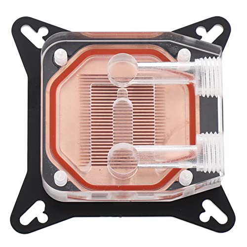 Bloque de agua para GPU refrigeración líquida PC ordenador base de cobre
