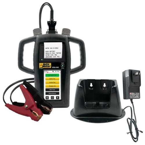 Auto Meter BVA-360KP Handheld Electrical System Analyzer W/40 Amp Load & Printer/Charging Station