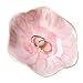 JAMEND CLXP Lotus Leaf Shape Decorative Ring Tray, Small Key Bowl, Ceramic Trinket Tray Jewelry Dish Organizing Necklace Earrings, Home Decoration for Mom Best Friend Sister, Pink.