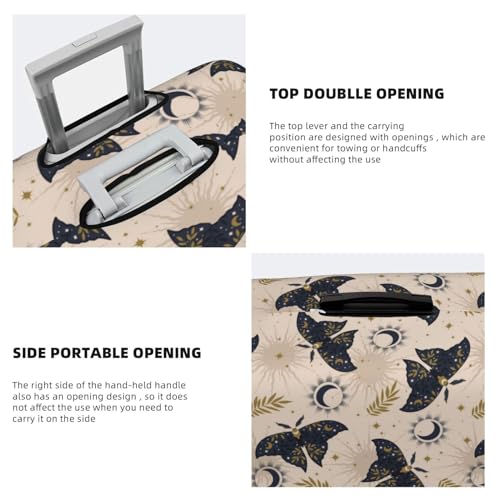 Travel Luggage Cover Protector - Ramadan Moth Anti-Scratch Suitcase Covers Fits 18-32 Inch Luggage3