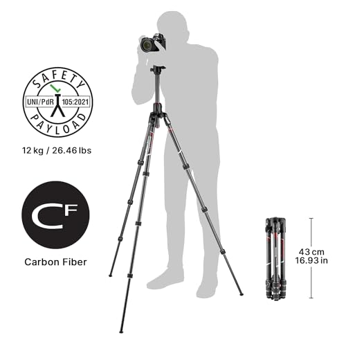 Trépied carbone Manfrotto Befree GT XPRO avec rotule ball 496 - 2