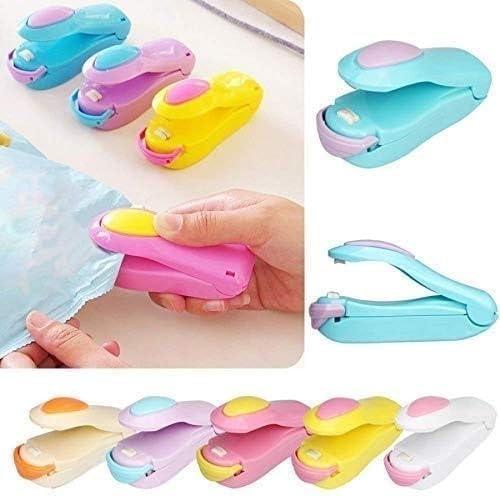 Kitchen Tool for Plastic Bag Sealing Tool | 2 AA Battery Operated Sealing Tool for Man and Woman Use Into Home, (Multi Color)-image-48