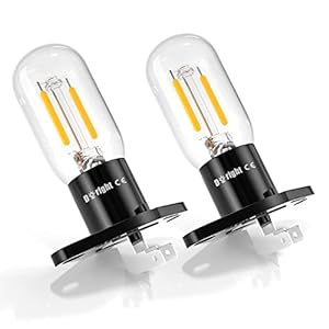 DoRight Z187 Base Microgolfoven Bulb 3.5W 240V Filament Licht 25W Equivalente Gloeilampen voor Z187 Magnetron Oven, Warm Wit 3000K Hoge Temperatuur Weerstand Waterdicht