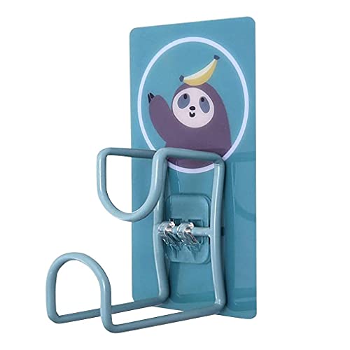 Image of Cartoon Metal Wall Hanging Hook Towel Washbasin Storage Rack Hanger Bathroom Kitchen Shelf