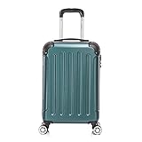 Boleedy Valise Cabine 20″ (55 cm) Rigide ABS Léger et Durable, Bagage de Voyage...
