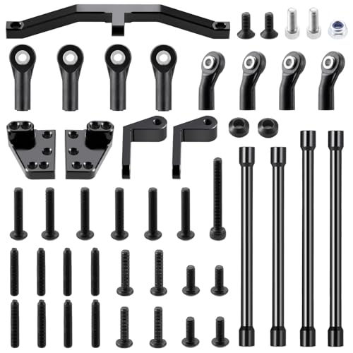 Eje trasero cuatro barras aluminio mecanizado de alta resistencia RC4WD TF2
