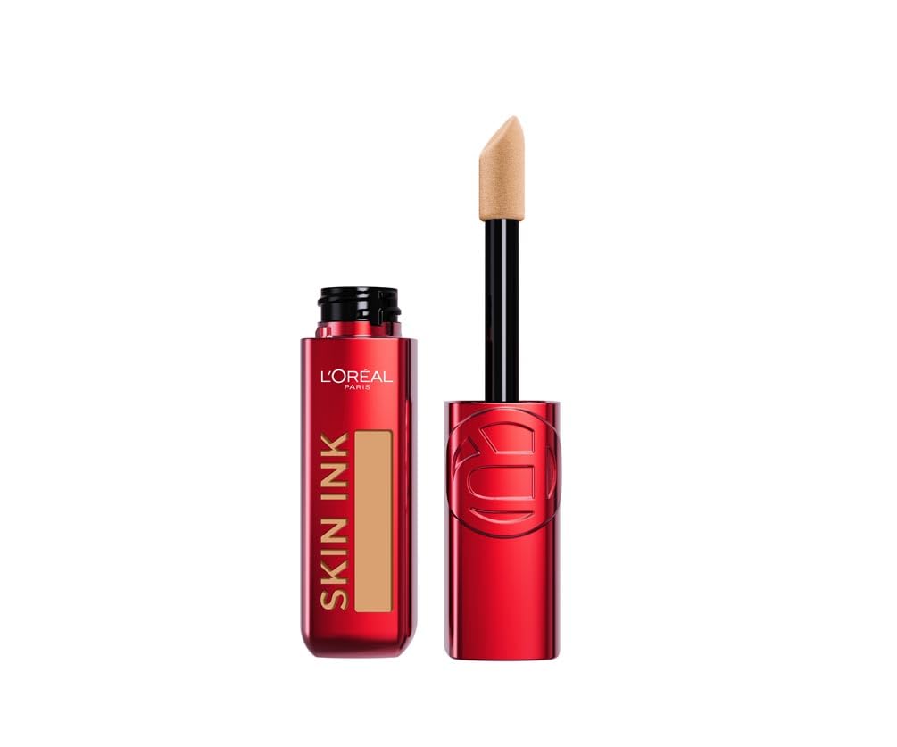 L'Oréal Paris Infallible Skin Ink Foundation-Concealer Hybrid, Up to 48hour Wear, Waterproof, Lightweight texture