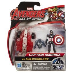 Hasbro Marvel Avengers Age of Ultron Captain America Vs. Sub-Ultron 002 Figure Pack