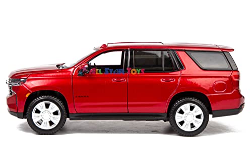 Maisto 2022 Chevy Tahoe 1:26 Scale Diecast Model 31533 (Red) #TOP5