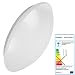 Produktbild OSRAM LEDVANCE Survace Circular 400 Ovalleuchte LED 24 Watt weiß innen + außen IP44 40cm Bewegungsmelder Tageslichtsensor 840 neutralweiß