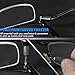Eyeglass Sunglass Repair Kit,MINGFIX Magnetic Eye Glasses Repairing Tool Kit with Assorted Screws,Nose Pads,Small Screwdriver Bit Set & Tweezer with Mini Travel Case for Glasses,Sunglasses and Others