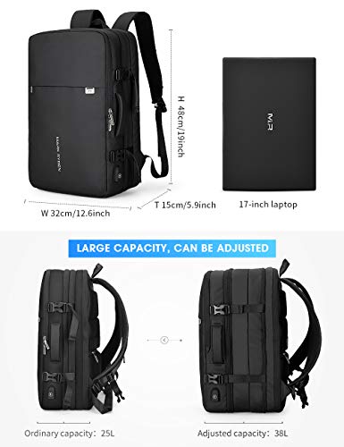 Mark-Ryden-40L-Carry-on-Travel-Backpack-underseat-Flight-bag-fit-173-Laptop